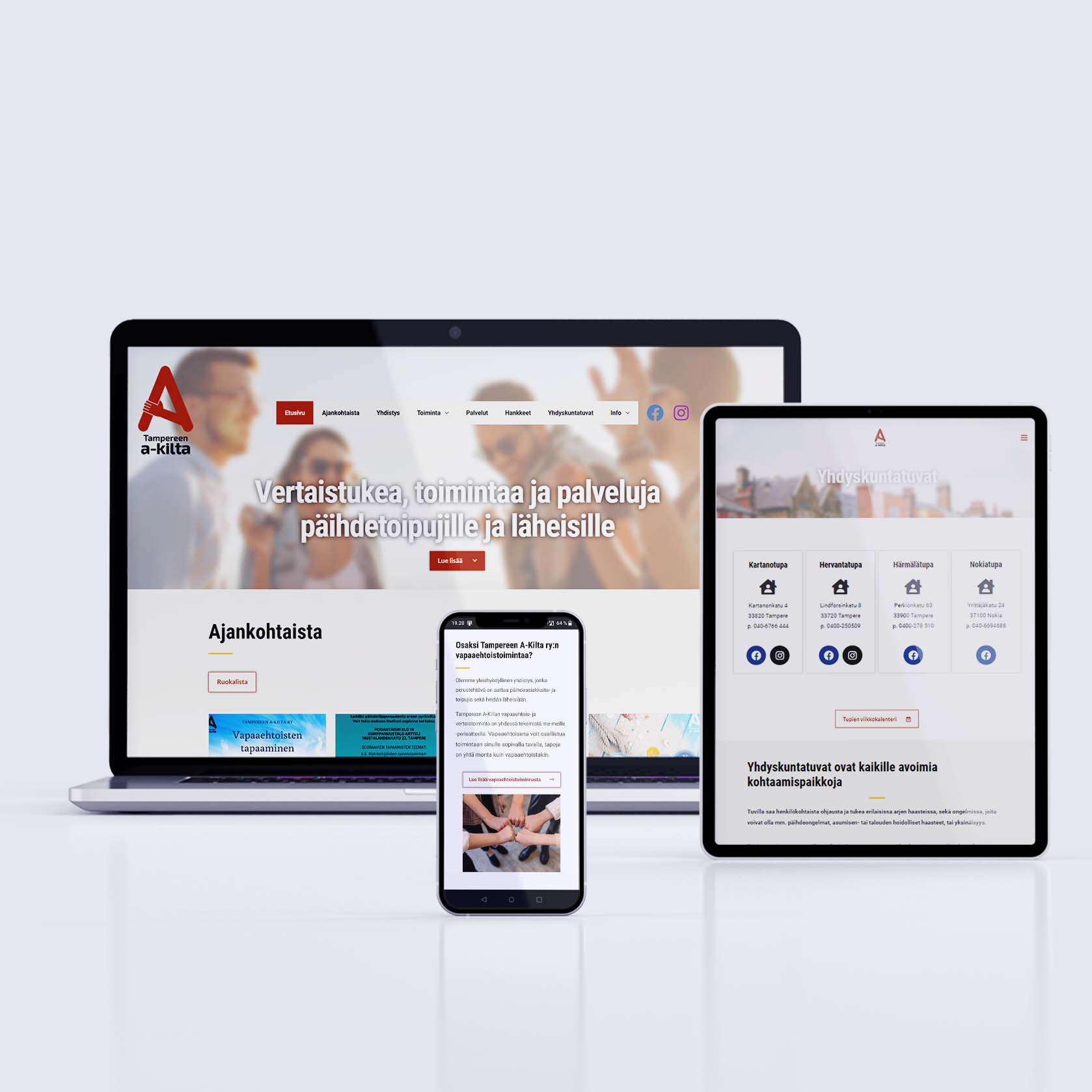 Tampereen A-Kilta ry Website